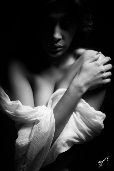 Muse in Black and White