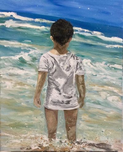Boy and Beach
