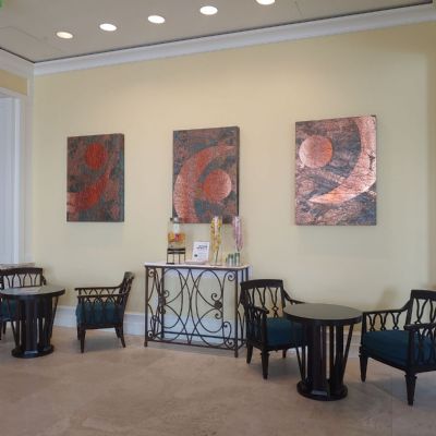 The Sun, the Moon, the Sea  (triptych); Scale