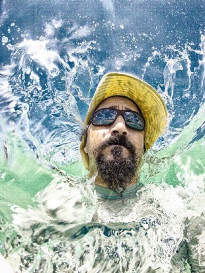 get wet