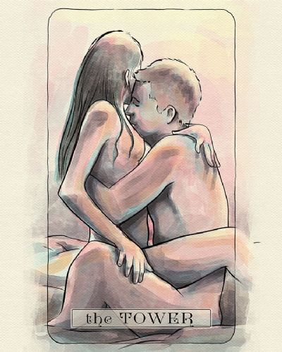 Eros Tarot: The Tower