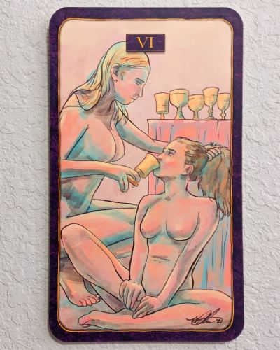 Eros Tarot: The 6 of Cups