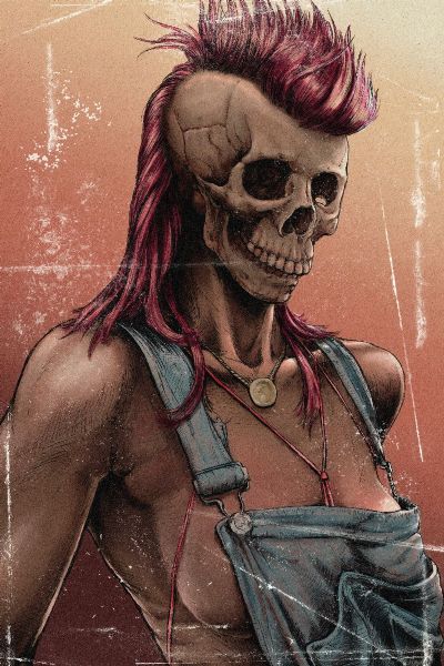 Skull Woman 16