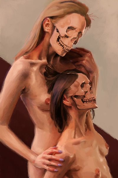 Skull Woman 24