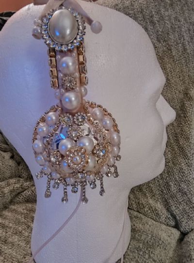 Baroque headphones (detail)