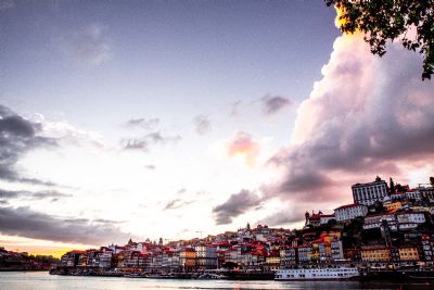 Sunset in Porto