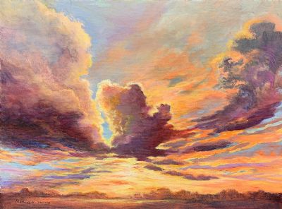 Sunset after the Rain 