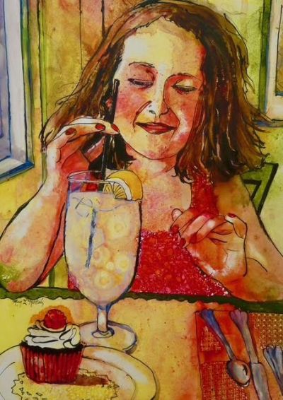 A Large Lemonade for the Young Lady