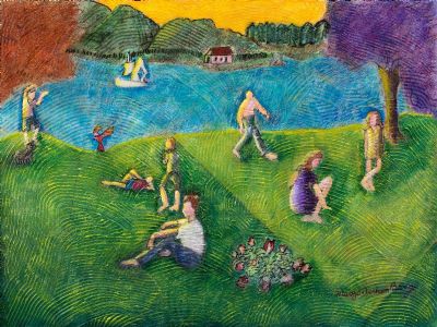 Relaxing in the Park