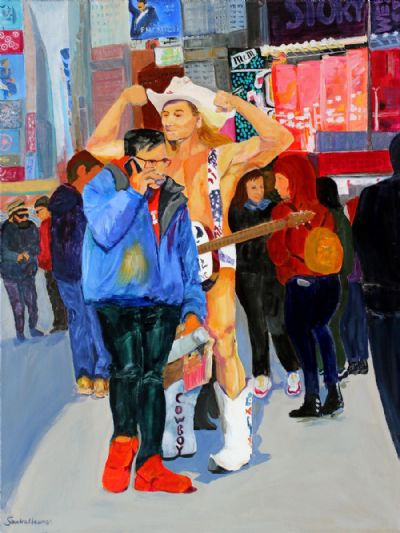 TIMES SQUARE NAKED COWBOY