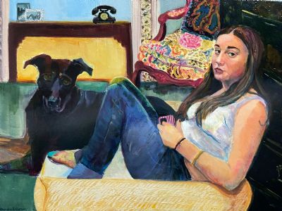 GOT MY PHONE; GOT MY DOG; JUST CHILLIN'