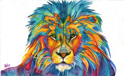 Kaleidoscope The Lion