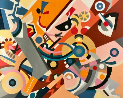 Merry-Go-Round, 22'x30