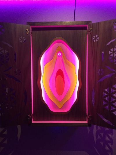 Flower of Life in Exhibit