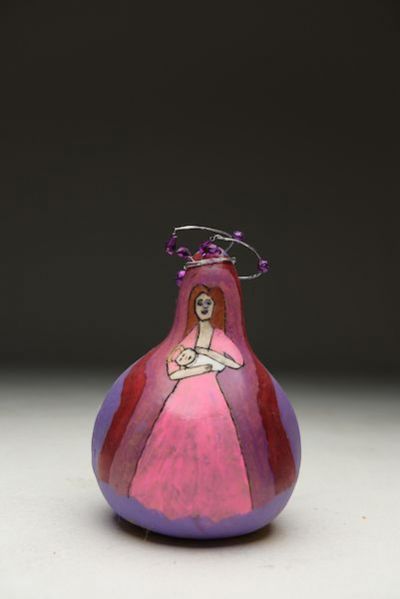 Psychedelic Madonna and Child III