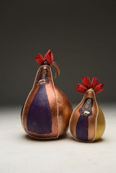 Grande Black Madonna IV  and Petite Black Madonna IV