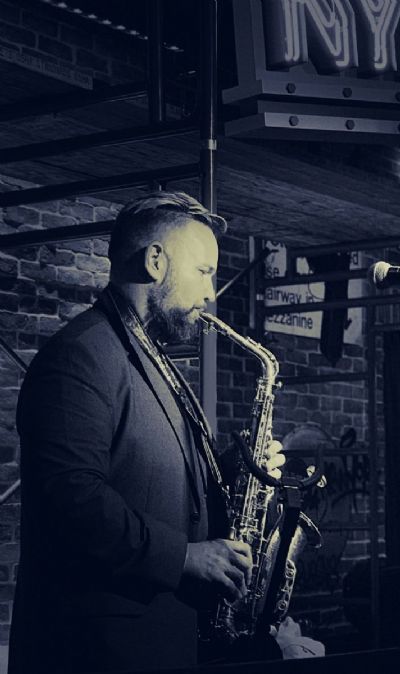 Working Musician I (Saxophone Noir)