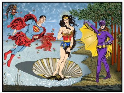 Untitled #5 from the Modern Mythos Series 2: The New Gods