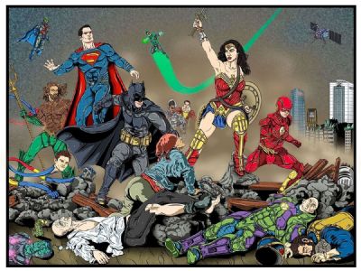 Untitled #6 from the Modern Mythos Series 2: The New Gods