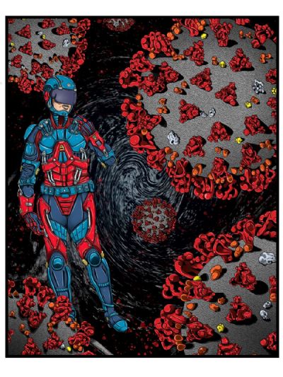 Untitled #8 from the Modern Mythos Series 2: The New Gods