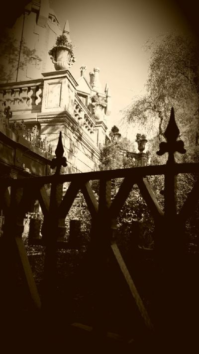 Haunted Mansion Sepia