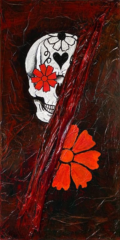 Día de Muertos Twins - Sister