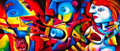 Political Trilogy (Triptych)