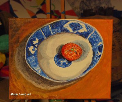 Still Life with Orange