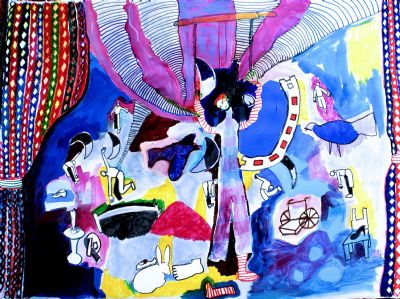 Looking through the window