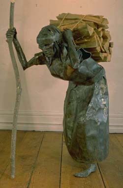 Guatemalan Wood Carrier