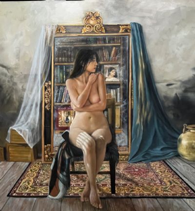 Still Life with Figure