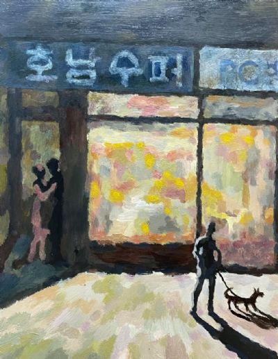 One summer night of south Korea 