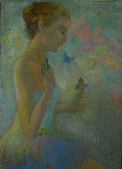 Meaghan, butterfly maiden