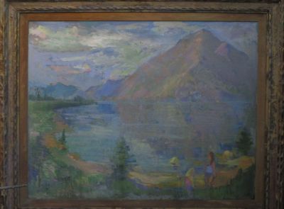 Stillness, reflection, Moraine Lake, Banff