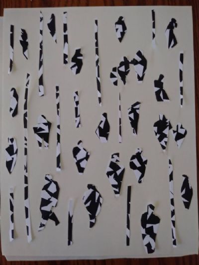 Mosaic Collage Cut Outs