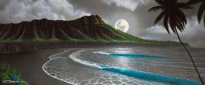 Moonrise Waikiki