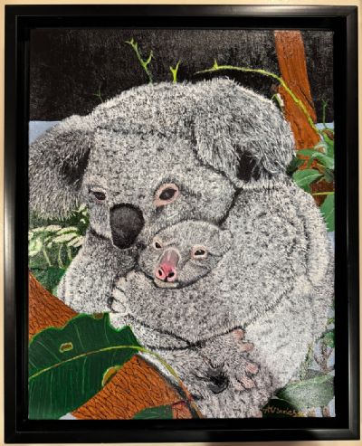 Mama Koala and Joey  at Kore