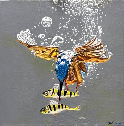 Kingfisher Nabs a Meal