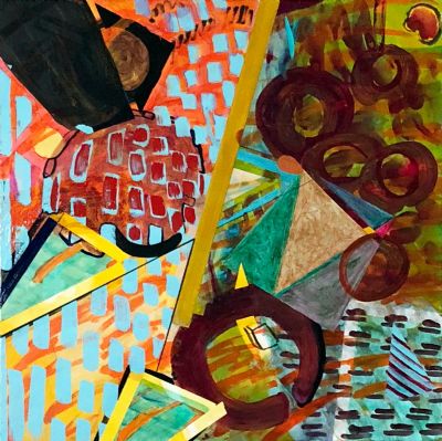 Triangle Painting #9