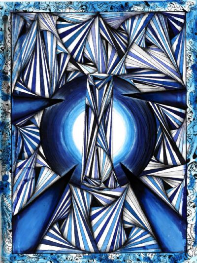 The Goddamn Pen is Blue!! 