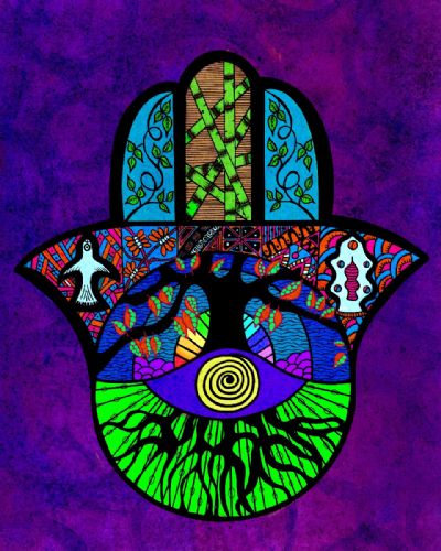 Peace Hamsa
