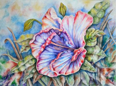 Hibiscus Abstract 4