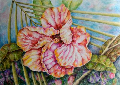 Hibiscus Abstract 3