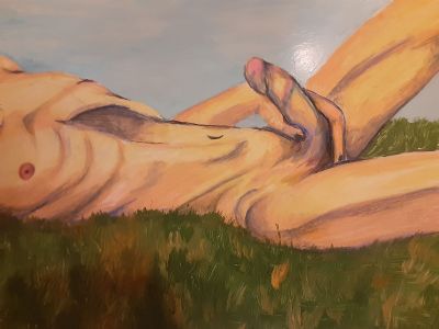 Nude Figure in Repose