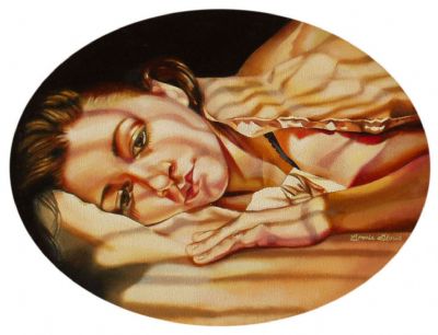 Self-portrait in the morning