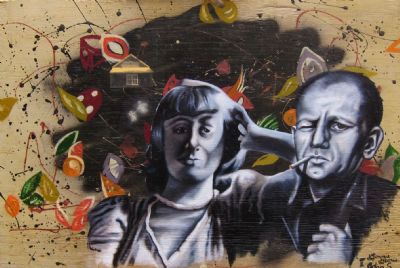 Lee Krasner and Jackson Pollock