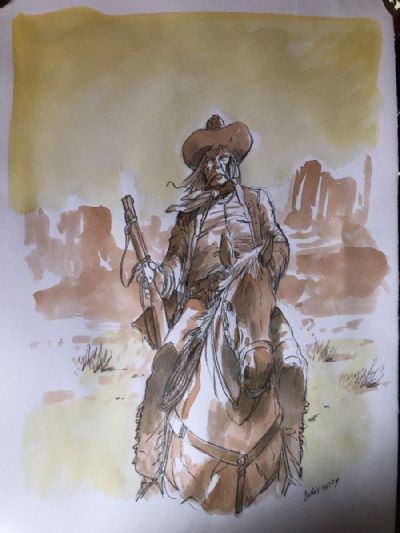 Horse rider - cowboy