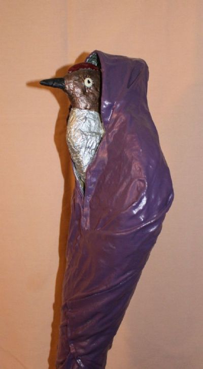 Bird Woman 1 detail head 