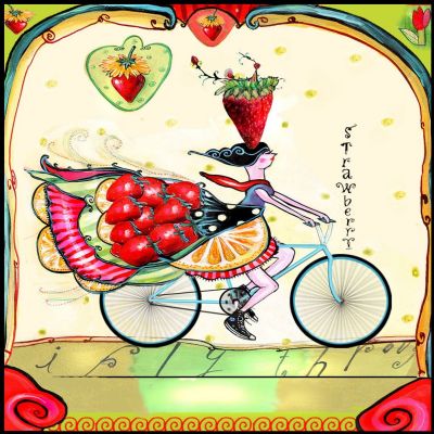 Strawberry Bike