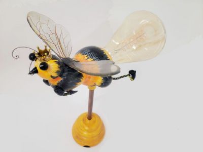 Queen Bee light up sculpture (with Rod Rojas)
